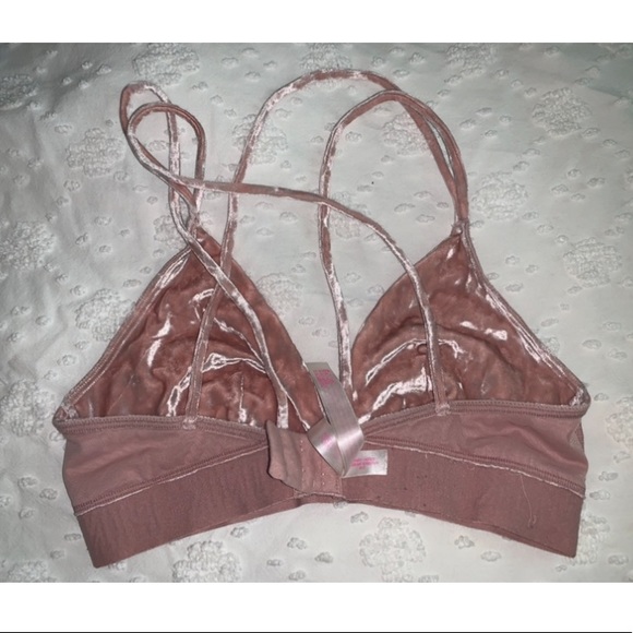 Velvet Pink Bralette - Picture 6 of 6